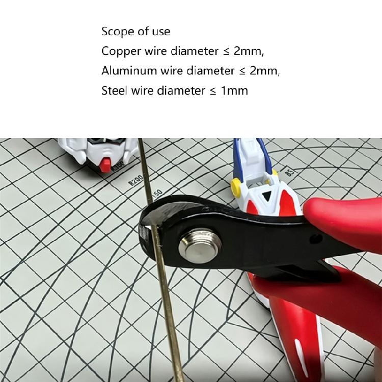 Home Repair Wire Cutter Pliers for Metal Wire Trimming, Carbon Steel Cutting Head for Controlled Wire Cutting, Hardware Maintenance and Craft Tasks