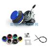 19mm Vergaser 58mm Luftfilter Kabelbaum für 2-Takt 49cc 50cc 60cc 66cc 80cc Mini Pocket Bike Gruppe ATV Zubehör