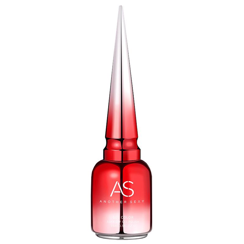 AS New Gem Red Cat Eye Gel Polish - Autumn/Winter 2022 Dynamic Crushed Diamond Crystal Cat Eye Nail Art