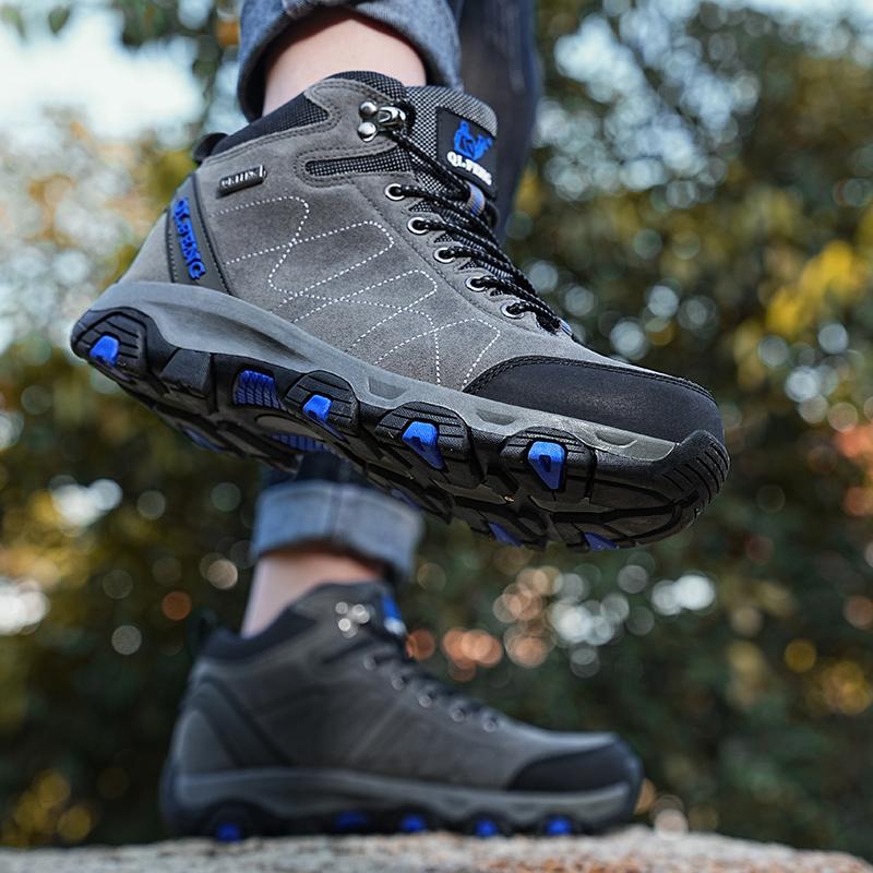 36-47 Paar Übergröße Modisch und Trendig High Top Outdoor Wanderschuhe Sport- und Freizeitschuhe Reise Wanderschuhe