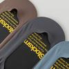 1Pair Short Sock Non Slip Espadrilles Breathable Boat Socks Odor Proof Silicone Casual Style Cotton Thin Men's Fashion