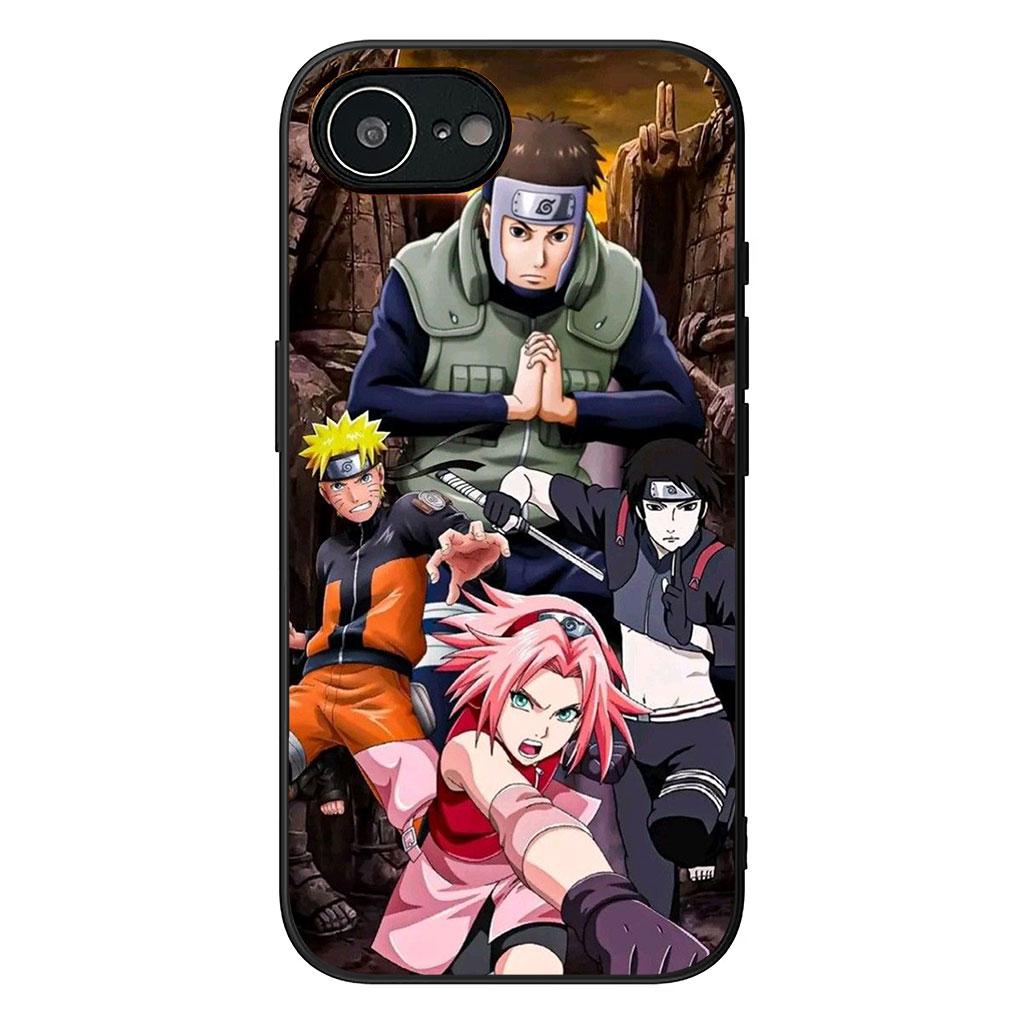 Itachi Uchiha Sasuke Kakashi Narutos Cover for Apple iPhone 17 16 Plus 13 12 Pro Max Mini X XR ProMax 16E 15+ 16Plus Air Case