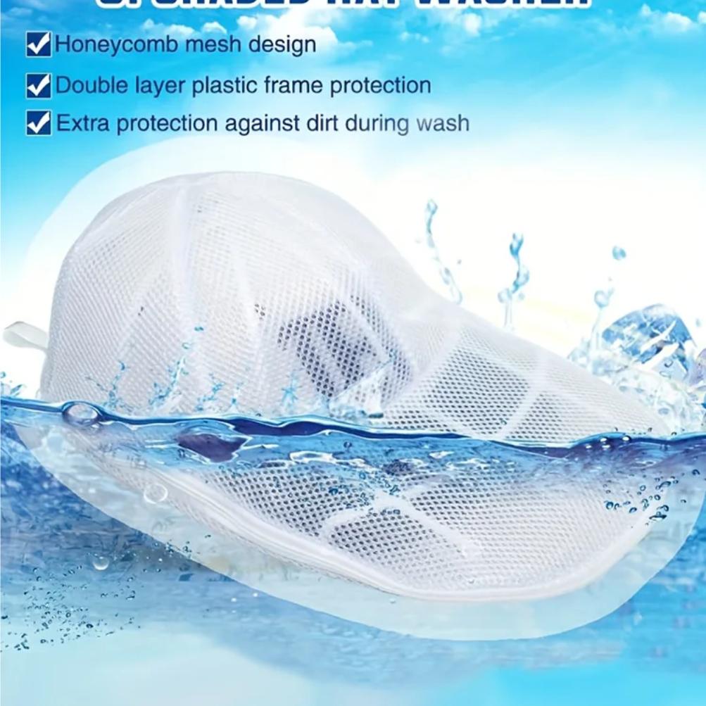 2Pcs/set Hat washing set, baseball duckbill cap, washing and sun drying integrated, non deformed machine wash protective rack