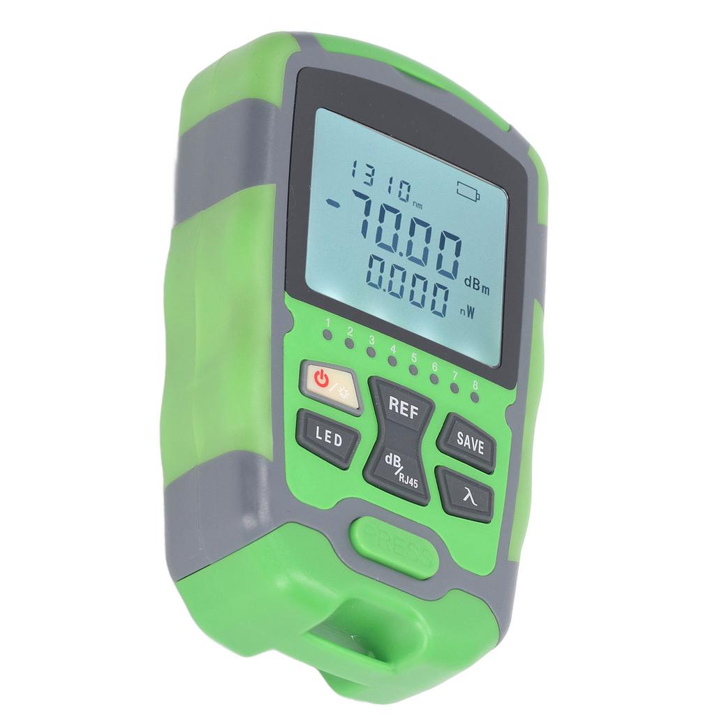 Fiber Optic Tool Kit with Optical Power Meter FC LC Adapter Optic Fiber Cleaver 3 Jaw Plier