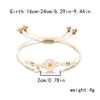 Boho Handmade Cartoon Star Flower Daisy Bracelet for Girl Women Strap Rope Bracelets Friendship Couples Jewelry Gift