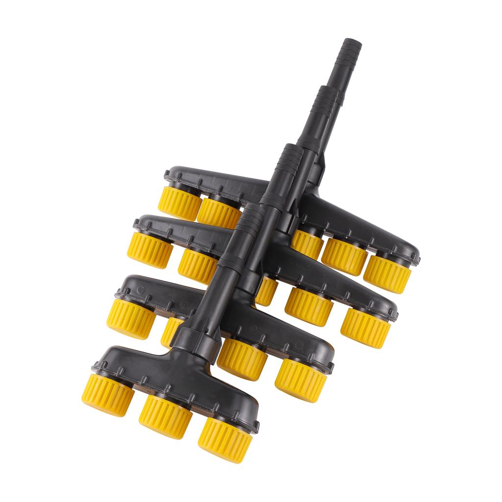 Garden Agriculture 3/4/5/6 Way High Flow Atomizing Nozzle 1" 1.2" Garden Lawn Sprinkler Farm Irrigation Spray Adjustable Nozzle