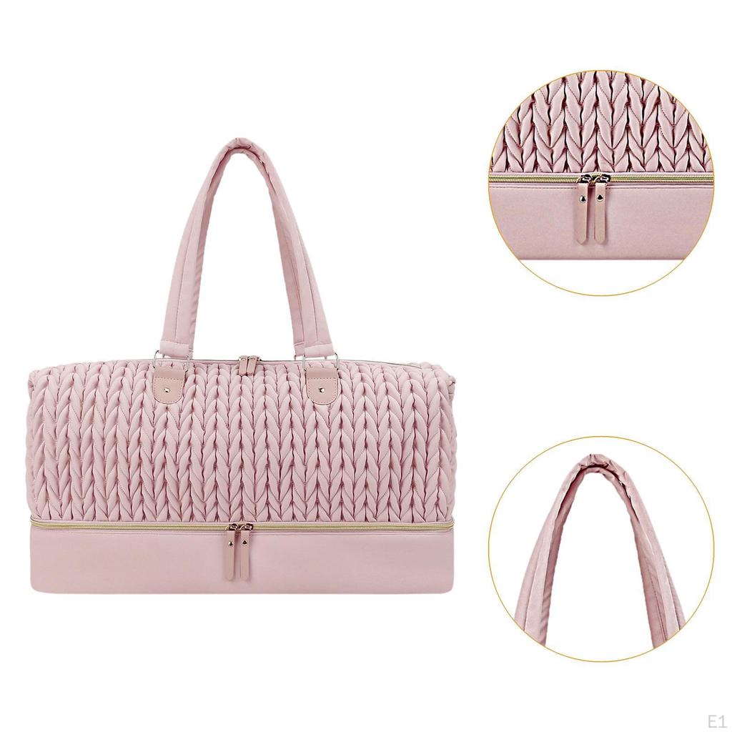 Diaper Tote Bag for Moms with Zipper and Handles Travel Work