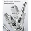 High Performances C Type Quick Connector For Air Tool Crafted From Wear Resistant Iron Ideal For Various Applications