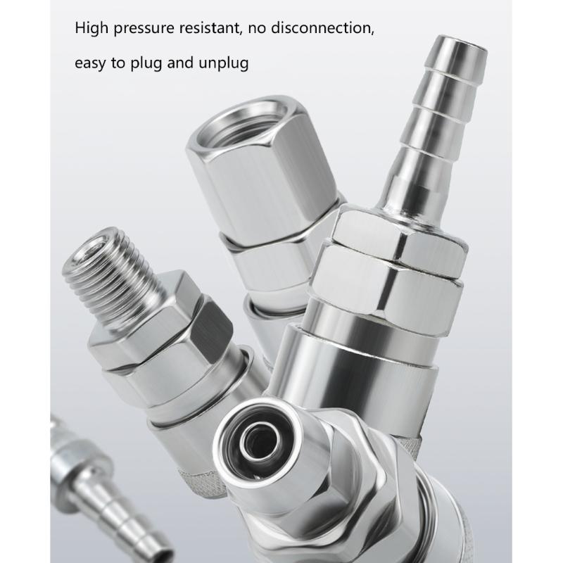 High Performances C Type Quick Connector For Air Tool Crafted From Wear Resistant Iron Ideal For Various Applications