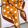 Fashion Point Silk Scarf Female Imitation Silk Spring and Summer Scarf Hair Band Decoration