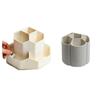 Nine-Grid Rotating Pen Holder, Upgraded Large Capacity, High-End Desktop Organizer, Multifunctional Luxury Storage Box