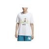 Adidas Originals Adventure Graphic Tee With Letter Logo Cartoon Print Men Tops White HZ1145