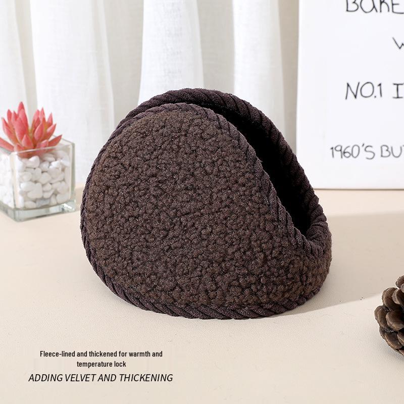 Unisex Velvet Winter Earmuffs: Cozy, Antifreeze Ear Warmers for Cold Weather Protection