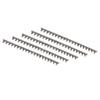 10Pcs Garden Edging Border 201 Stainless Steel Landscape Edging Kit for Flower Grass Yard