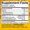 Odorless DHA 1000mg Supplement - Purified & Mercury Free - 120 Softgels