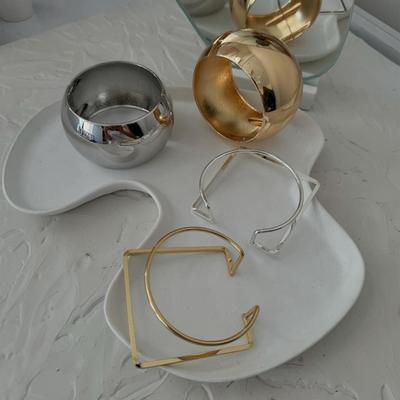 Legierungsarmband Schmuck Mode einfaches Armband Persönlichkeit übertriebenes Design geometrischer Schmuck Frauen