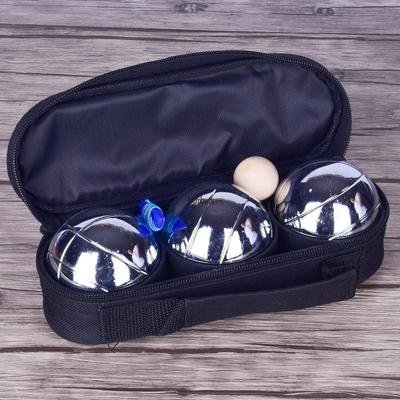 Bocce Balls Set French Petanque Game Practical Recreational Lawn Sports Boules for Garden