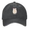 New Hedgehog On Its Back (Hand Drawn Design) Baseball Cap Golf Wear Unisex Hat GentleUnisex Hat Dropshipping Unisex Hats Womens