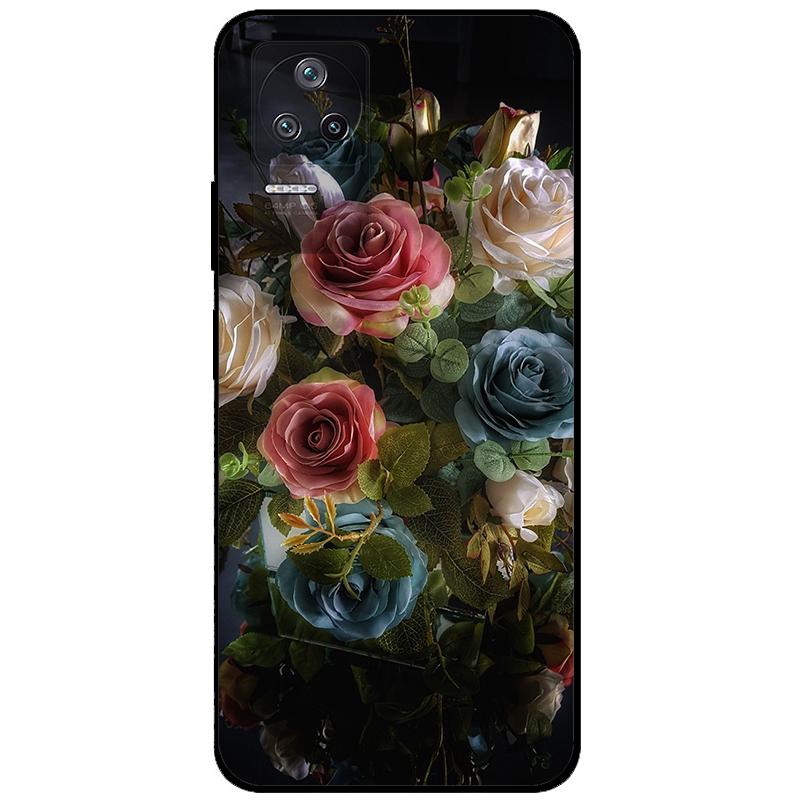 Cover for Xiaomi Poco F4 5G Case Black Soft Silicone TPU Phone Covers for Xiaomi Poco F4 Case 2022 Funda Bumper PocoF4 F 4 Coque