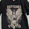 Deftones Band Shirt Deftones Baumwolle Schwarz Unisex T-Shirt S5XL VN2134