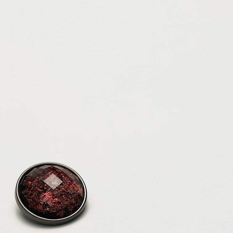 Xiaoxiang Celebrity Style Metal Buttons Versatile Tweed Jacket Double-Sided Nylon Fur Large Clothes Buttons