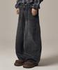 IDWS Viego Corduroy Balloon Pants Black