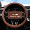 Car Steering Wheel Cover Universal Silicone Car Grip Handle Cover Silicone Protective Cover DIY Interior Accessories
