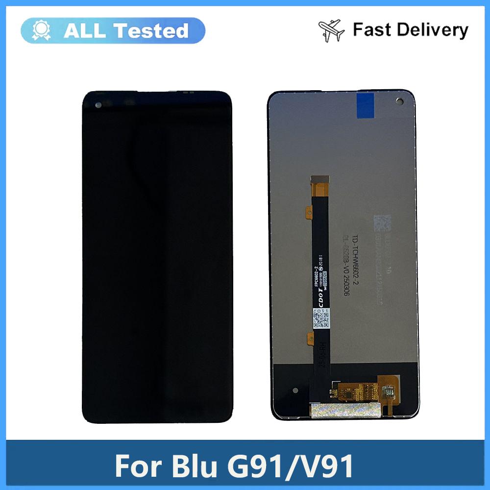 LCD Screen and Digitizer Full Assembly For Blu G91 V91