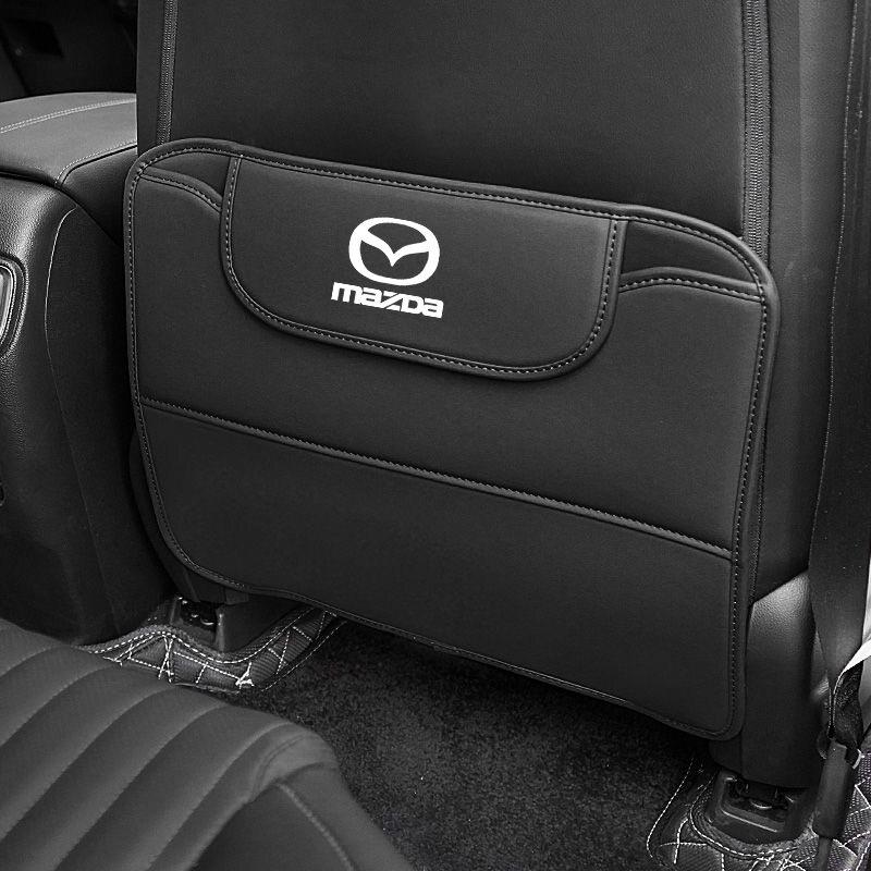 

2025 Горячая Защитная Накладка на Спинку Автомобильного Сиденья из Искусственной Кожи Anti Kick Pad Для Mazda 2 3 CX5 CX30 CX8 CX3 Mazda2 6 5 bl gh gp BT50 Аксессуар