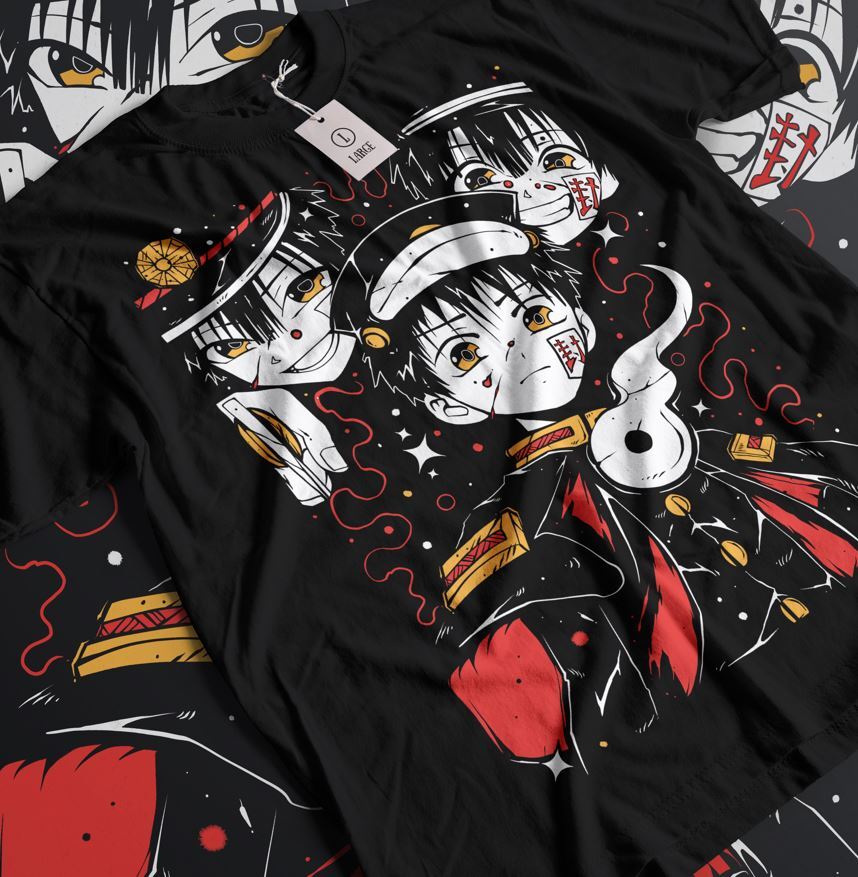 

Unisex,Hanako Kun,Yugi Amane,toilet bound,anime,ha nako,tbhk,jiba ku shounen shirt 4XL