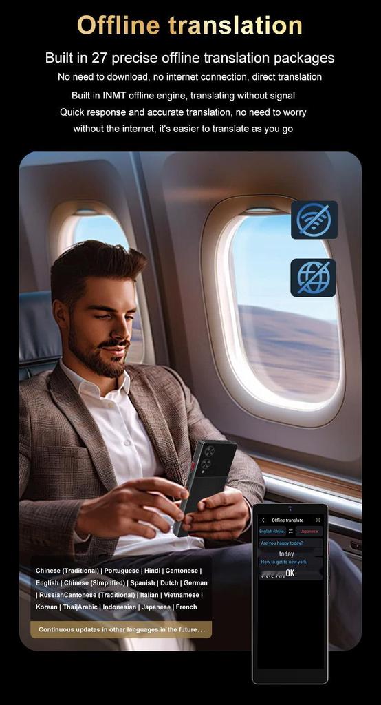 Multilingual Smart Translator: Offline Meeting, Photo Translation, Cross-border Voice Recorder, Real-time Transcription & Simultaneous Interpretation.