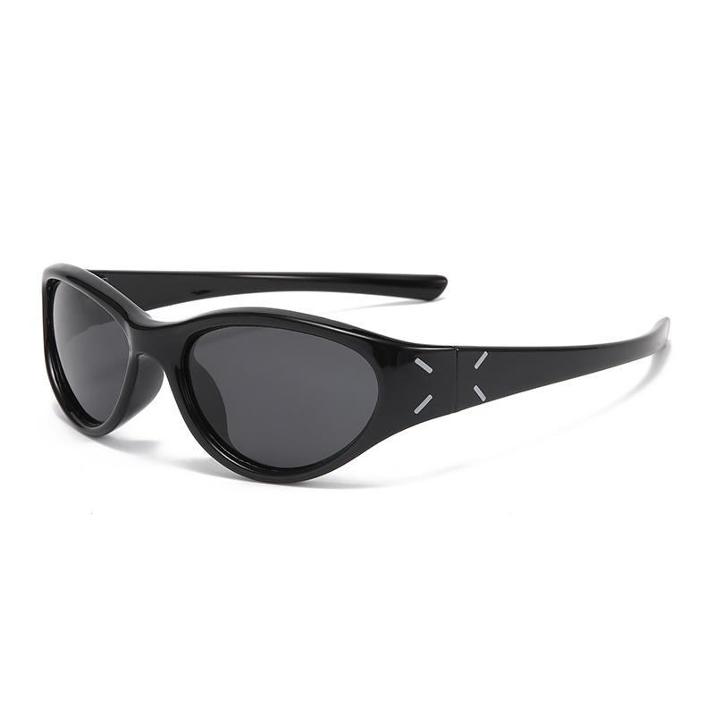 New Cat-eye Childrens Sunglasses UV Protection Silicone Frame Fashion Kids Shades Outdoor Sun Glasses 23089