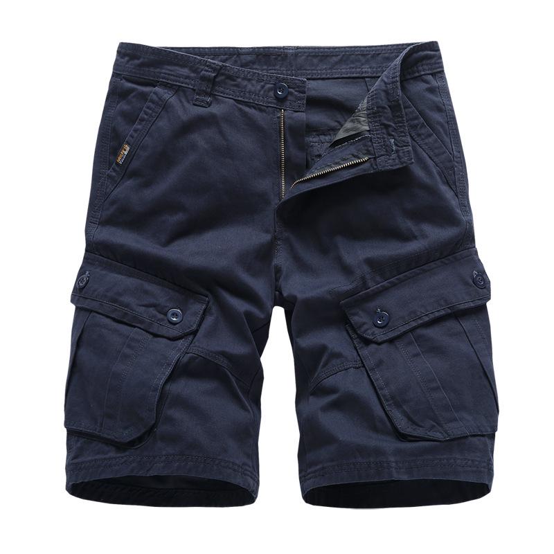 Neu Herren Capris Strandhose Sommer Baumwolle Arbeitsshorts