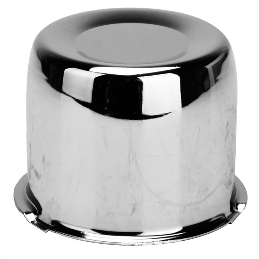 Trailer Hub Dust Cap Anti Wheel Cover with Flange Low-Profile Hubcap for