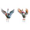 Outdoor Acrylic Duck Garden Stake Charming Bird Design Yard Decoration Figure for Porch Balcony Holiday Decor