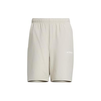 Comfortable Quick-Dry Athletic Woven Shorts Men Bottoms Beige IS0286