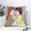 Anne of Green Gables Pillow Cover Comfy Cushion Cover Vintage Pillow Case For Sofa Bedroom Home Decor