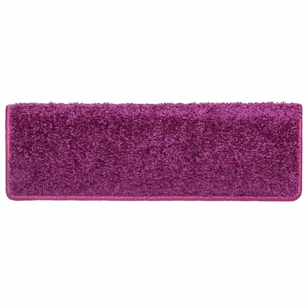 Vidaxl Nakładki Na Schody, 10 Szt., 65X21X4 Cm, Fioletowe