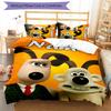 3pcs Custom Name Wallace and Gromit Bedding Set Duvet Cover Closure Includes 1 Duvet Cover & 2 Pillowcases for All Seasons Bedroom Decor