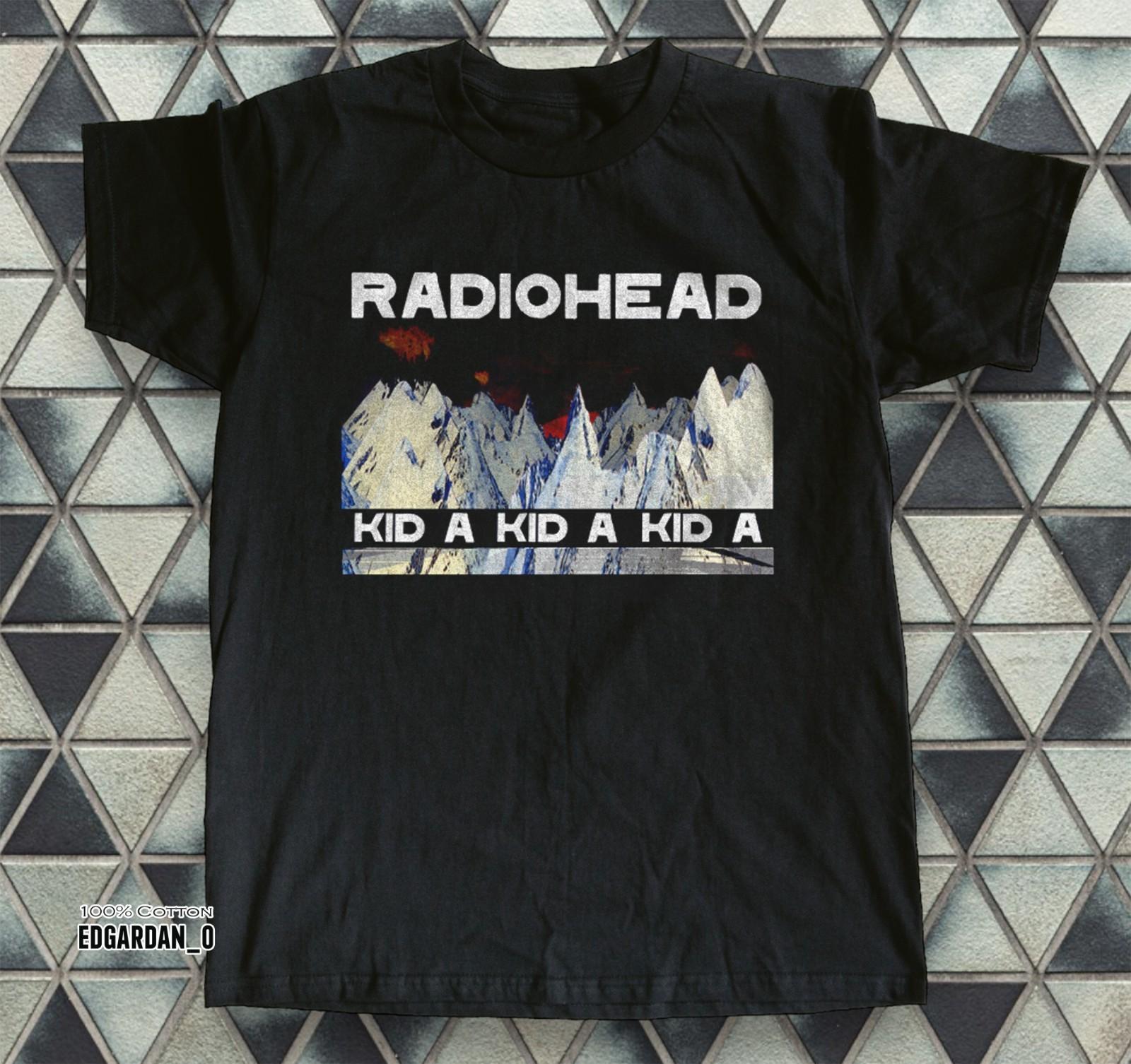 Radiohead Kid A Album Vintage Alternative Rock Tee XXL