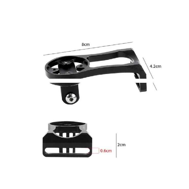 Bicycle Mobile Camera Holder Base Metal Bike Handlebar Mount Mountain Road Cycling GPS Bracket Speedometer Stand