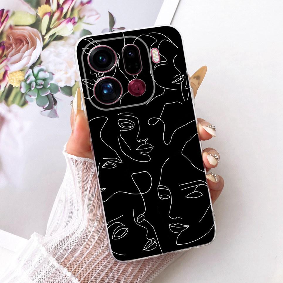 For Oppo Find X9 X9Pro Phone Case On Oppo Find X9 Pro Casing Cool Dragon Lion Tiger Cartoon Back Cover Clear Soft Silicone Coque