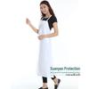Thickened White Waterproof Leather Kitchen Apron: Oil, Acid, and Alkali Resistant