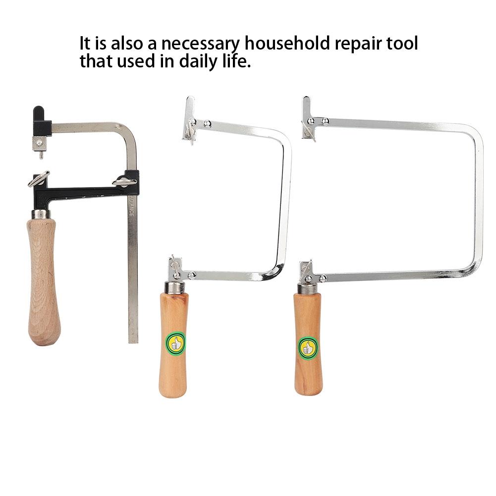 3Pcs Set Portable U Shape Hacksaw Saw Bow Frame DIY Jewelry Making Cutting Tool