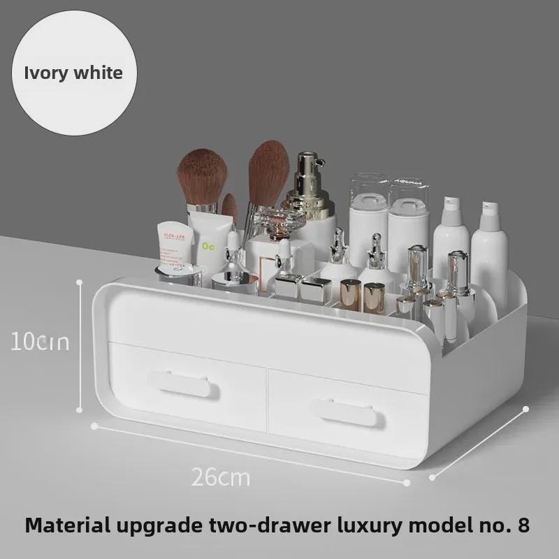 Riyuexingchen Drawer-Style Cosmetic Organizer for Desktop and Skincare Storage