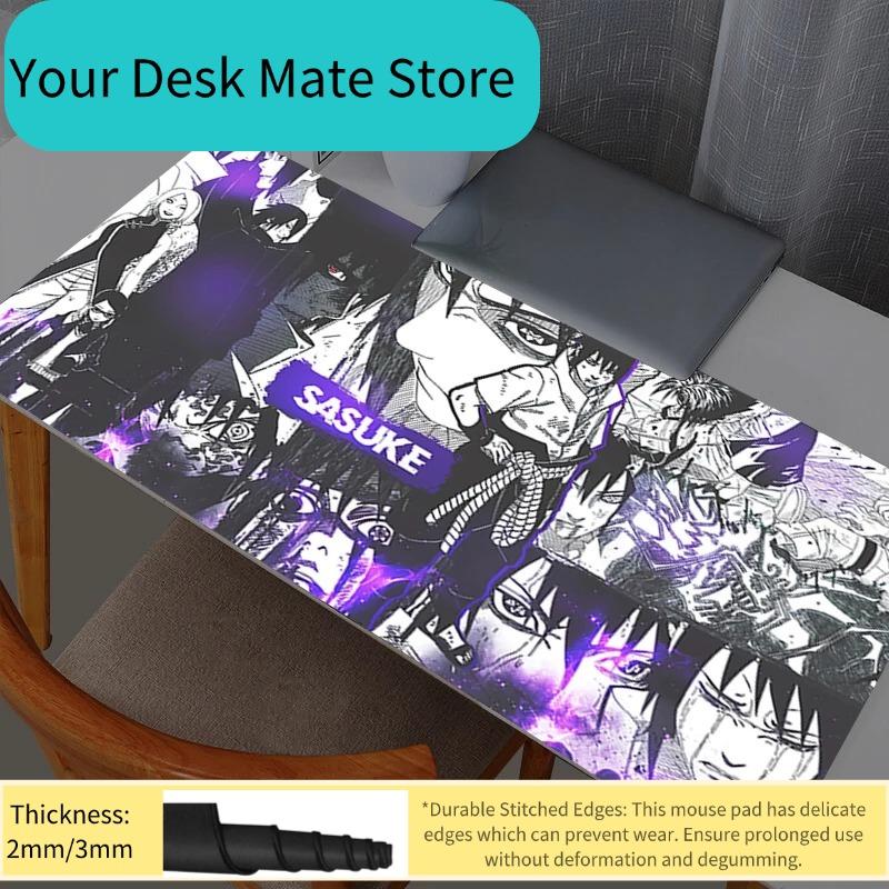 Mouse Pad Larger Naruto Sasuke XXL Speed Mini Pc Computer Keyboard Desk Mat Gaming Mouse Pads Accessories Mousepad