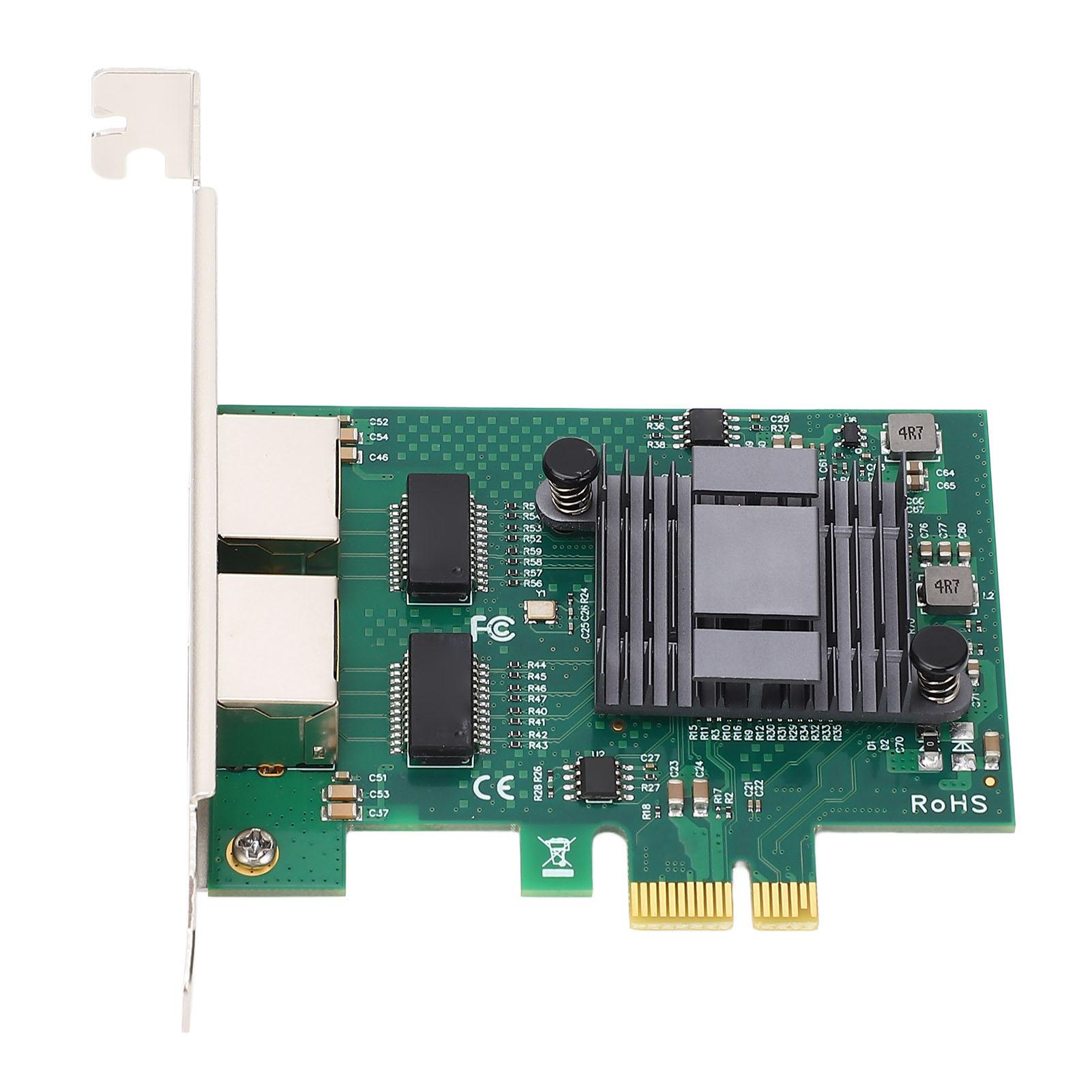 

Мережева карта PCIe для 82576 2 порти 10 100 1000 Мбіт/с RJ45 PCIe гігабітна мережева карта Ethernet з