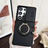 Military Armor Slide Camera Protection Magnetic Bracket Case For Samsung S26 S25 FE S24 S23 S25 Ultra S22 Plus S21 A56 A36 Cover