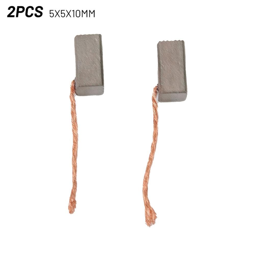 High Quality Carbon Brush Carbon Brush Practical Tool Wiper Climate Auxiliary Water Pump 2* 2pc 5x5x10mm Accessories