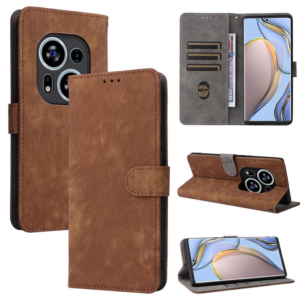 Flip Cover for Tecno Phantom X2 / Phantom X2 Pro PU Leather Phone Case Full-Body Protection Shockproof with [RFID Blocking]